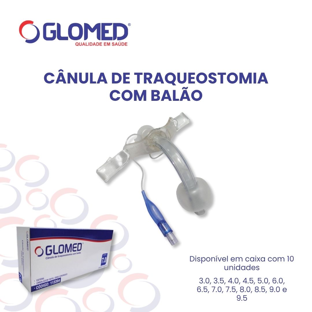 CÂNULA DE TRAQUEOSTOMIA COM BALÃO
