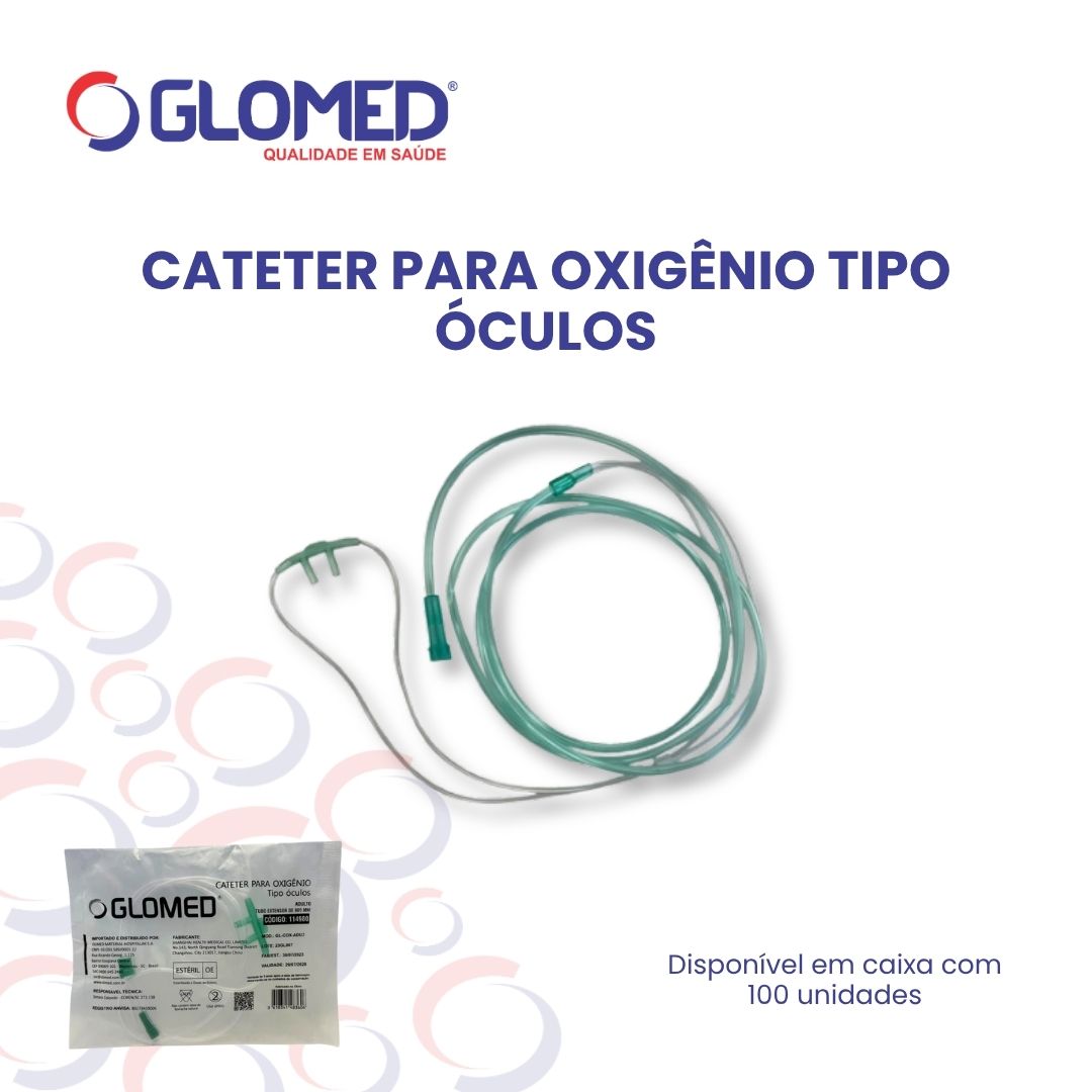 CATETER PARA OXIGÊNIO TIPO ÓCULOS